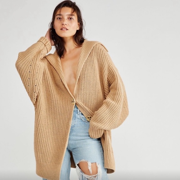 Free People Sweaters - Free People Swim Too
Deep Cardigan - Golden Yellow